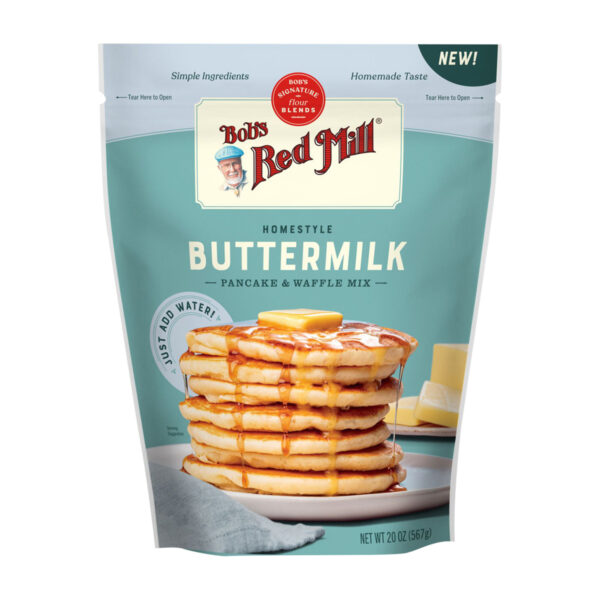 Mezcla para pancakes Homestyle Buttermilk Bob's Red Mill 567g
