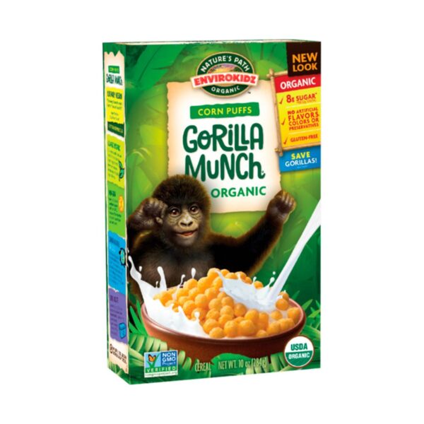 Cereal orgánico Gorilla Munch Nature's Path 284gr