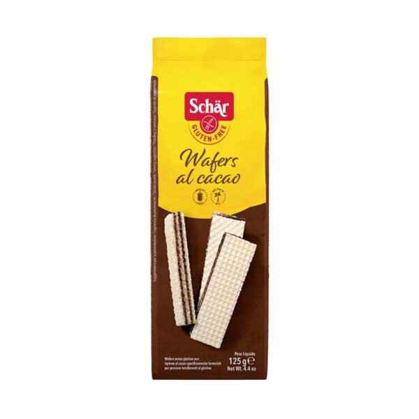 Waffer de cacao Schär 125gr