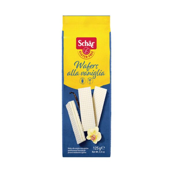 Waffer de vainilla Schär 125gr