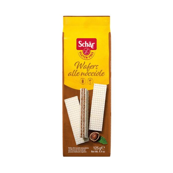Waffer de avellanas Schär 125gr