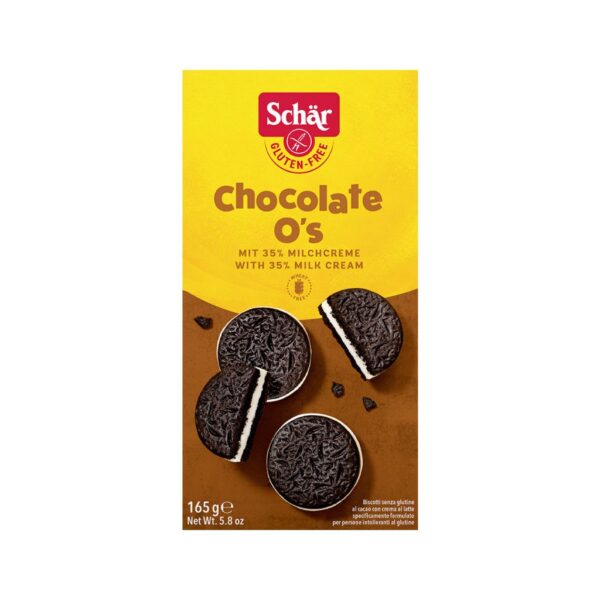 Galleta chocolate o's Schär 165gr