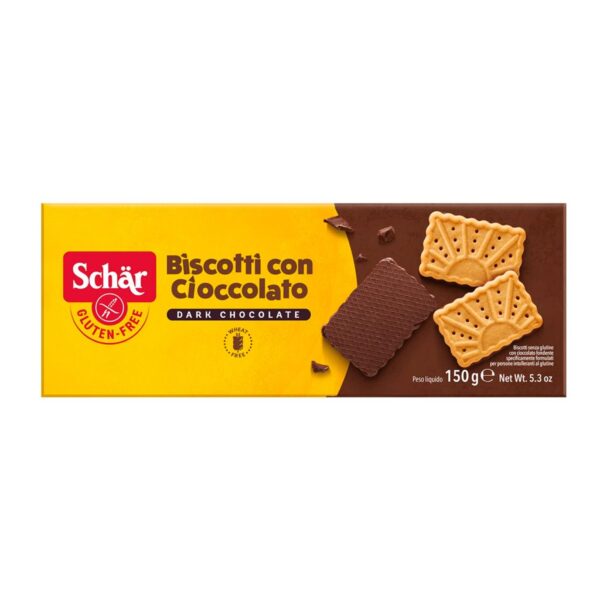 Biscotti con cioccolato Schär 150gr
