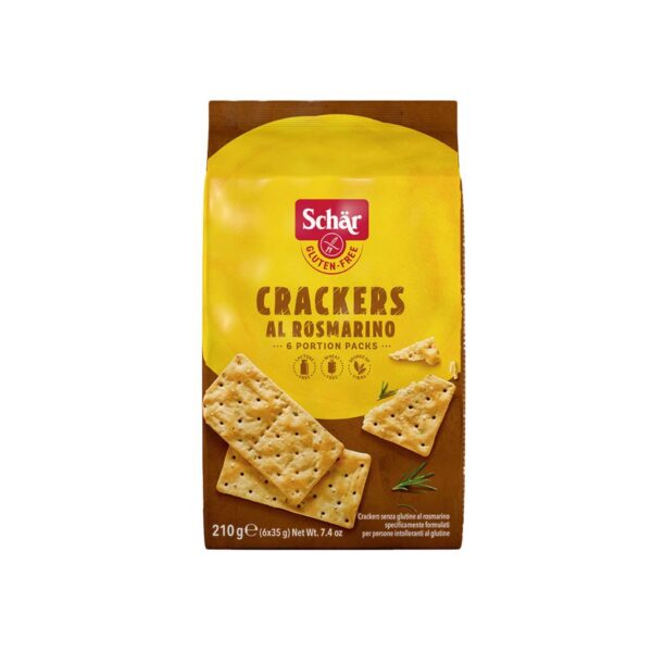 Crackers al rosmarino Schar 210gr