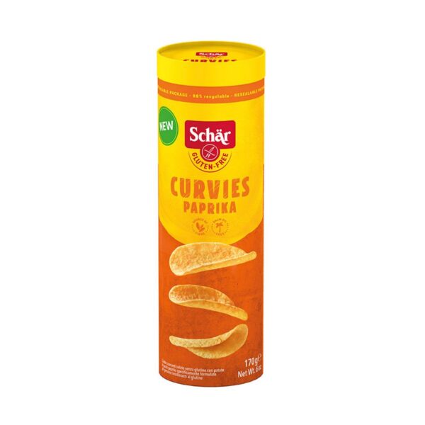 Curvies paprika Schar 170gr
