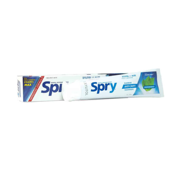 Pasta dental con flúor sabor menta Spry 141gr