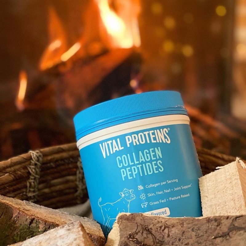 Consider this your sign to get cozy with collagen on the first #selfcaresunday of the year. How are you taking care of yourself today! #stayvital #vitalproteinsUS - @annejuliahagen