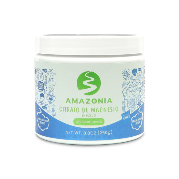 Citrato de Magnesio en polvo Amazonia 250g – suplemento natural