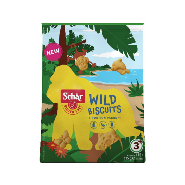 Wild Biscuits Schar x5 packs