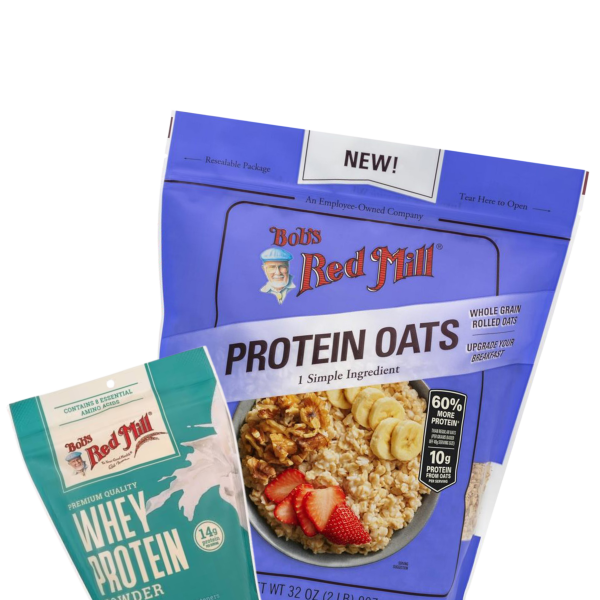 Pack Desayuno Proteico Bob’s Red Mill: Protein Oats + Whey Protein