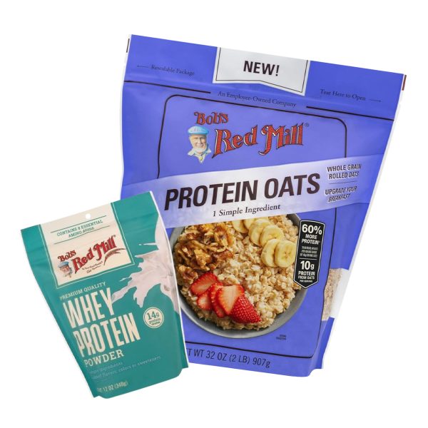 Pack Avena protéica + Proteína Whey Bob's Red Mill