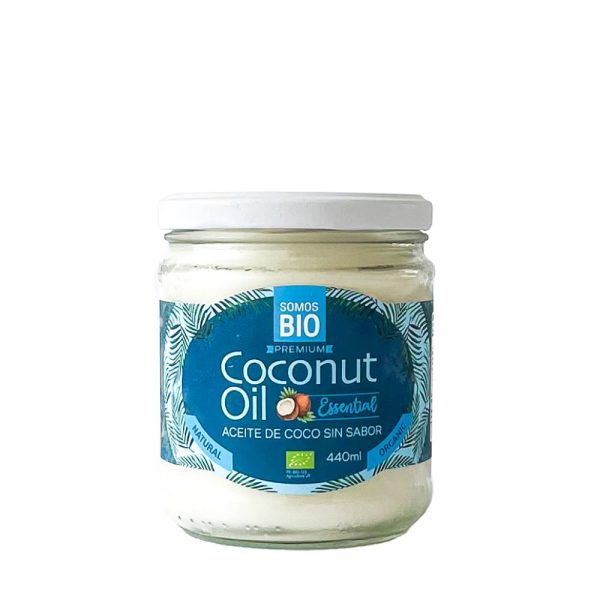 Aceite de coco esential 440ml sin sabor Organico