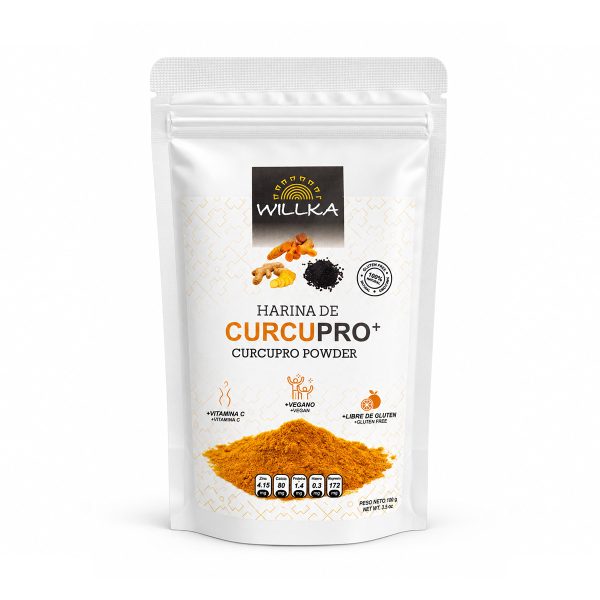 Cúrcuma con Kión y Pimienta Negra en Polvo - Curcupro+ Willka 100g