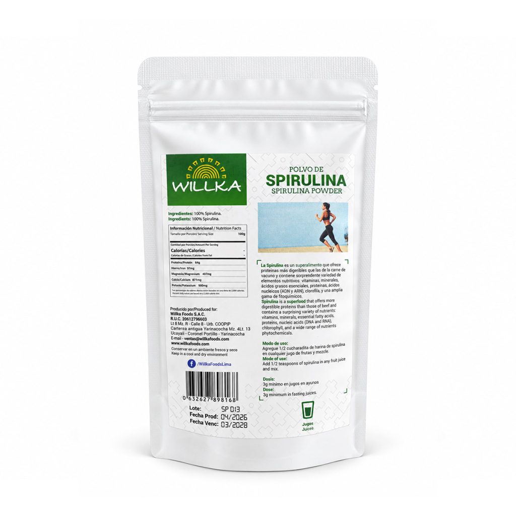 Espirulina en Polvo