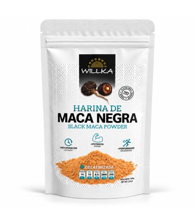 maca negra gelatinizada 100 g Willka