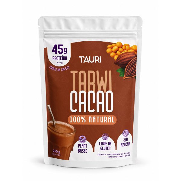 Mezcla instantánea de Tarwi y Cacao Tauri 250g